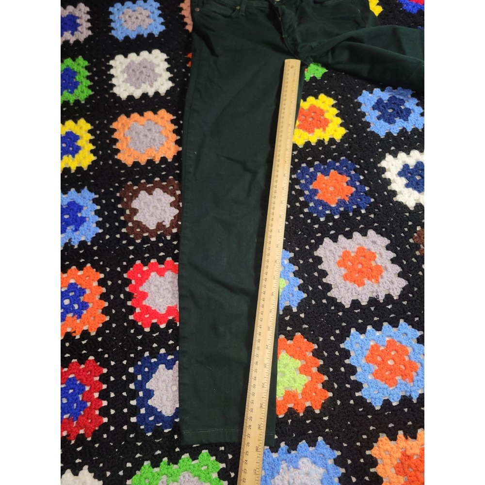 Paige‎ Jeans Verdugo Green Ankle Skinny Stretch Cotton Blend Women's 27 - Picture 6 of 16